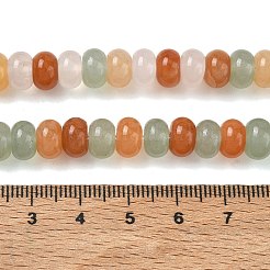 Colliers de perles d'aventurine verte naturelle&nbsp;GG-CBA9281-A02-5x8mm