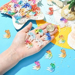 10 шт. акриловые подвески с УФ-печатью&nbsp;TACR-YW0003-22A