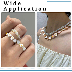 160шт стеклянные бусины миллефиори ручной работы LAMP-ME0001-08