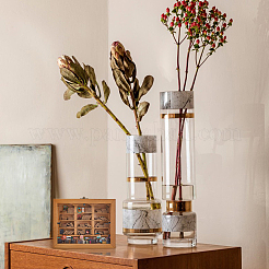 Деревянная книжная полка с акриловыми книгами мини-модель DJEW-WH0015-148