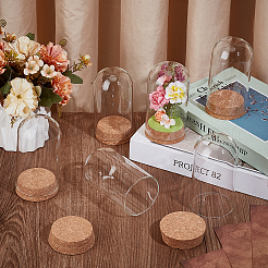 6 комплект стеклянных купольных крышек&nbsp;AJEW-BC0009-94