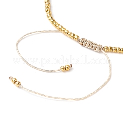 Braccialetti con perline intrecciate con conchiglie naturali&nbsp;BJEW-JB09720