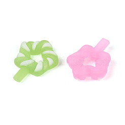 Светящиеся и матовые прозрачные кабошоны из смолы&nbsp;RESI-T026-10M