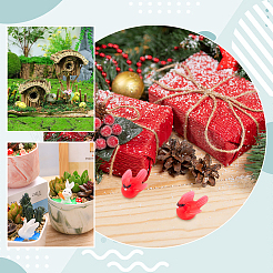 70 шт. украшение для птичек из смолы&nbsp;AJEW-PH0007-27