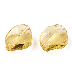 Прозрачные бусины лэмпворк ручной работы LAMP-T011-17-B04