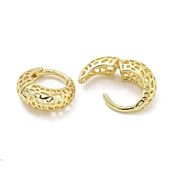 Orecchini a cerchio in ottone spesso&nbsp;EJEW-L211-011N-G