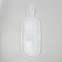 Прямоугольная ручка обеденная тарелка силиконовые Молды DIY-L021-58