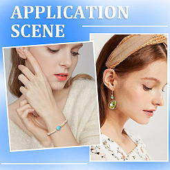 6 нить 6 цвета краски для выпечки синтетические бирюзовые бусины нити G-SC0003-30A