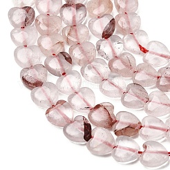 Натуральный гематоидный кварц / нитки из железистого кварца G-P575-C21-6mm