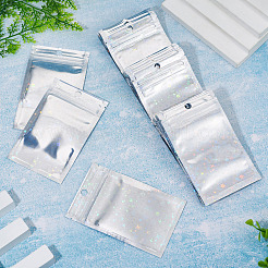 60 Stück glitzernde holografische Stern-Kunststoffverpackung&nbsp;OPP-TA0001-24A