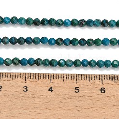 Perline Chrysocolla naturale fili&nbsp;GG-CBA77FB-B12-3mm