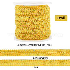 10 ярд полиэстеровой кружевной ленты для отделки OCOR-GF0004-82