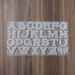 Силиконовые Молды для подвесок в виде букв a~z и сердца своими руками SIMO-G010-09