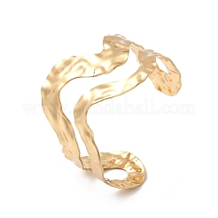 Браслеты-манжеты из нержавеющей стали 304&nbsp;BJEW-P368-11G