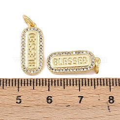 Латунные микро проложить кубического циркония подвески&nbsp;LS-KK-P339-13G