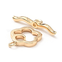 Покрытие стойки латунные застежки-тумблеры KK-E034-12LG