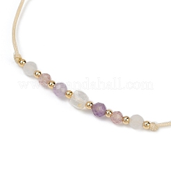 Bracciale costellazione in pietra naturale con 12 segno zodiacale&nbsp;X-NR2952-10