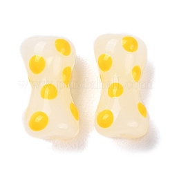 Ручной работы ухабистым Шарики Lampwork&nbsp;LAMP-C012-01H