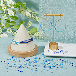 Kit de fabrication de bijoux à faire soi-même avec des paillettes en plastique et des perles de rocaille&nbsp;DIY-DC0002-85C