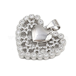 Латунные микро проложить кубического циркония подвески&nbsp;KK-A269-07P