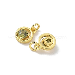 Латунь прокладывает кубические циркониевые прелести&nbsp;KK-P325-35G