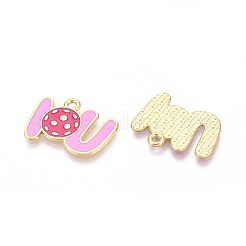 Pendentifs de sport en alliage émaillé&nbsp;ENAM-T022-74G