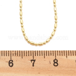 Ожерелья из латунной шариковой цепи&nbsp;KK-P304-03KCG