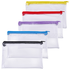 5 trousse en PVC bicolore ({1} pièce)&nbsp;ABAG-GF0001-56