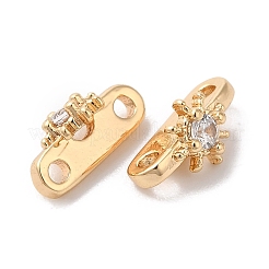 Подвески из латуни с прозрачным кубическим цирконием KK-G465-37G