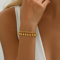 Латунные сердца шарм браслеты&nbsp;GP4978