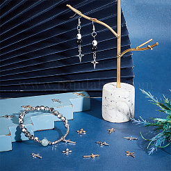 48 шт. 6 подвески из сплава и оправы из стразов&nbsp;FIND-AR0002-07