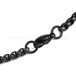 Ожерелья из нержавеющей стали 304 с коробчатой цепочкой&nbsp;LS-STAS-O099-23AS-1