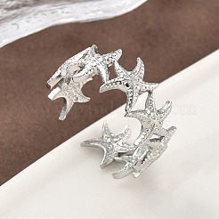 Кольца-манжеты из нержавеющей стали 304 для женщин&nbsp;RJEW-A079-03C-P