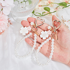 2 porte-clés pendentif en alliage émaillé&nbsp;KEYC-CN0001-15