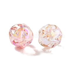 Уф-покрытие прозрачные акриловые бусины MACR-K356-06C