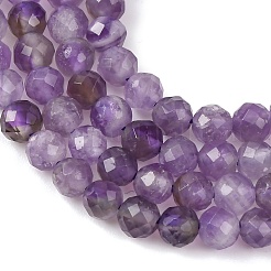 Природный аметист нитей бисера&nbsp;G-T108-35