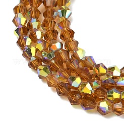 Гальванизируйте прозрачное стекло бисер нитей&nbsp;EGLA-K015-18U