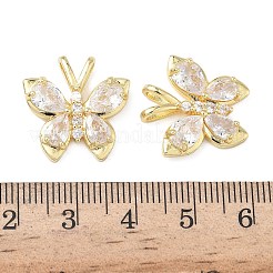 Латунные микро проложить кубического циркония подвески&nbsp;KK-L256-02G