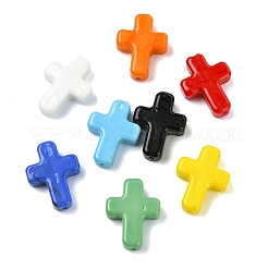 8pcs 8 Farben handgemachte Bunte Malerei-Perlen&nbsp;LAMP-CJ0003-09