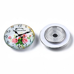 Пуговицы из стеклянной бумаги BUTT-N019-007-A02