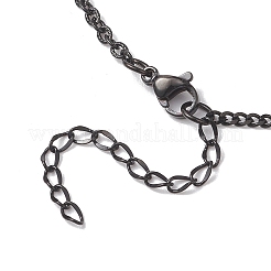 Изготовление цепочек из нержавеющей стали 304 и цепочек-слайдеров для ожерелий.&nbsp;AJEW-JB01534