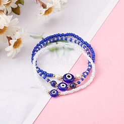 Стрейч-браслеты из бисера BJEW-JB05969-02