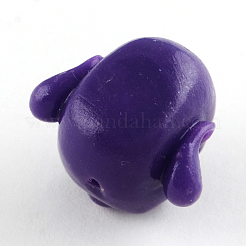 Покрашено головы Будды синтетическом коралловые бусы CORA-R011-26