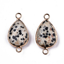 Соединители из натуральной далматинской яшмы&nbsp;G-T131-49H