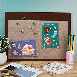 40 шт. штифты для чертежей из авиационного сплава&nbsp;AJEW-FH0006-74P