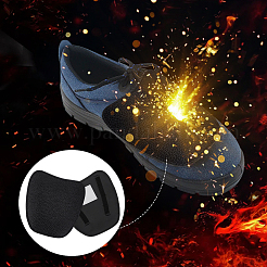 Защитная пластина из воловьей кожи для защиты от ударов&nbsp;AJEW-WH0696-118B