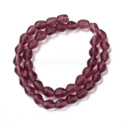 Бусы лэмпворк ручной работы LAMP-I022-28E