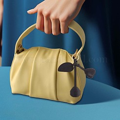 1 шт. искусственная кожа с брелоком из сплава KEYC-SP0001-41A