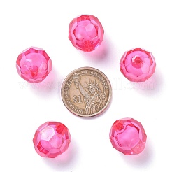 Прозрачные акриловые бусины&nbsp;TACR-S113-20mm-18