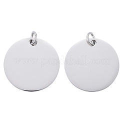 Pendentifs en acier inoxydable 201 résistant au ternissement&nbsp;STAS-S105-T637-1-20